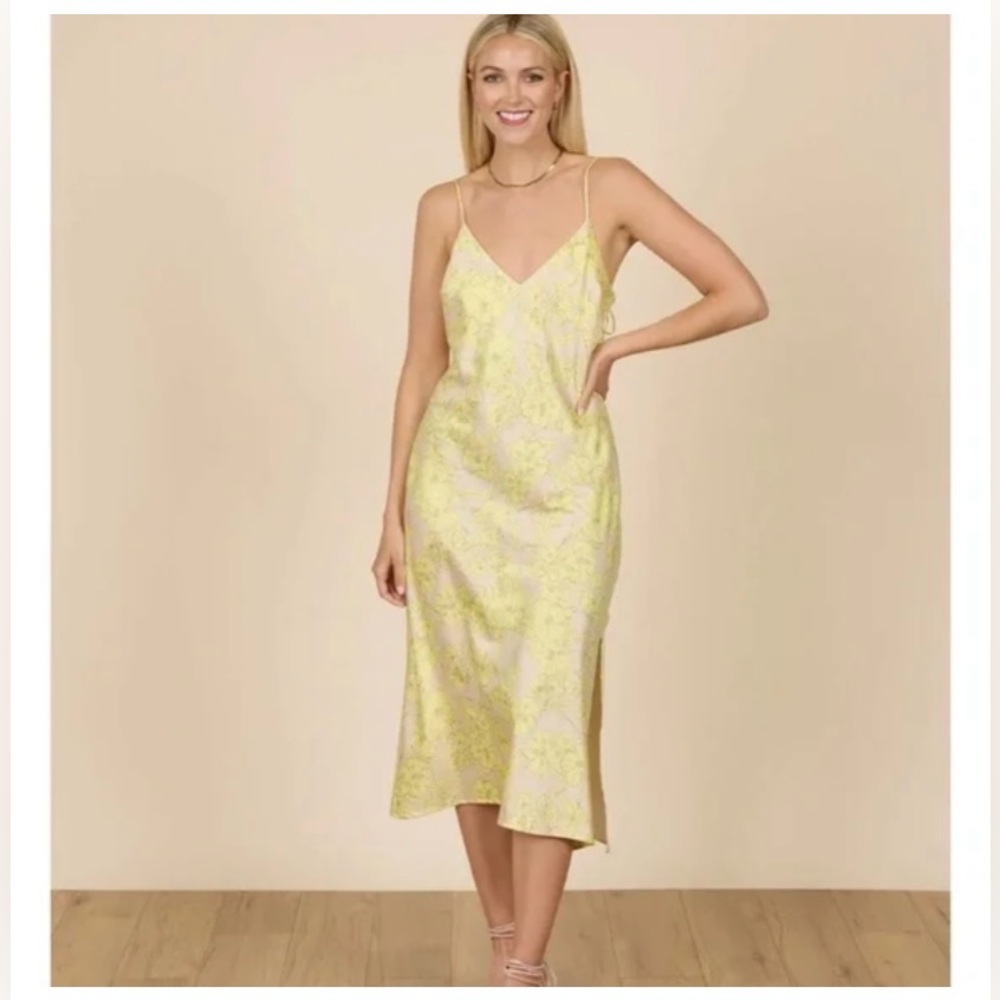 Park & fifth XS lemonade midi dress